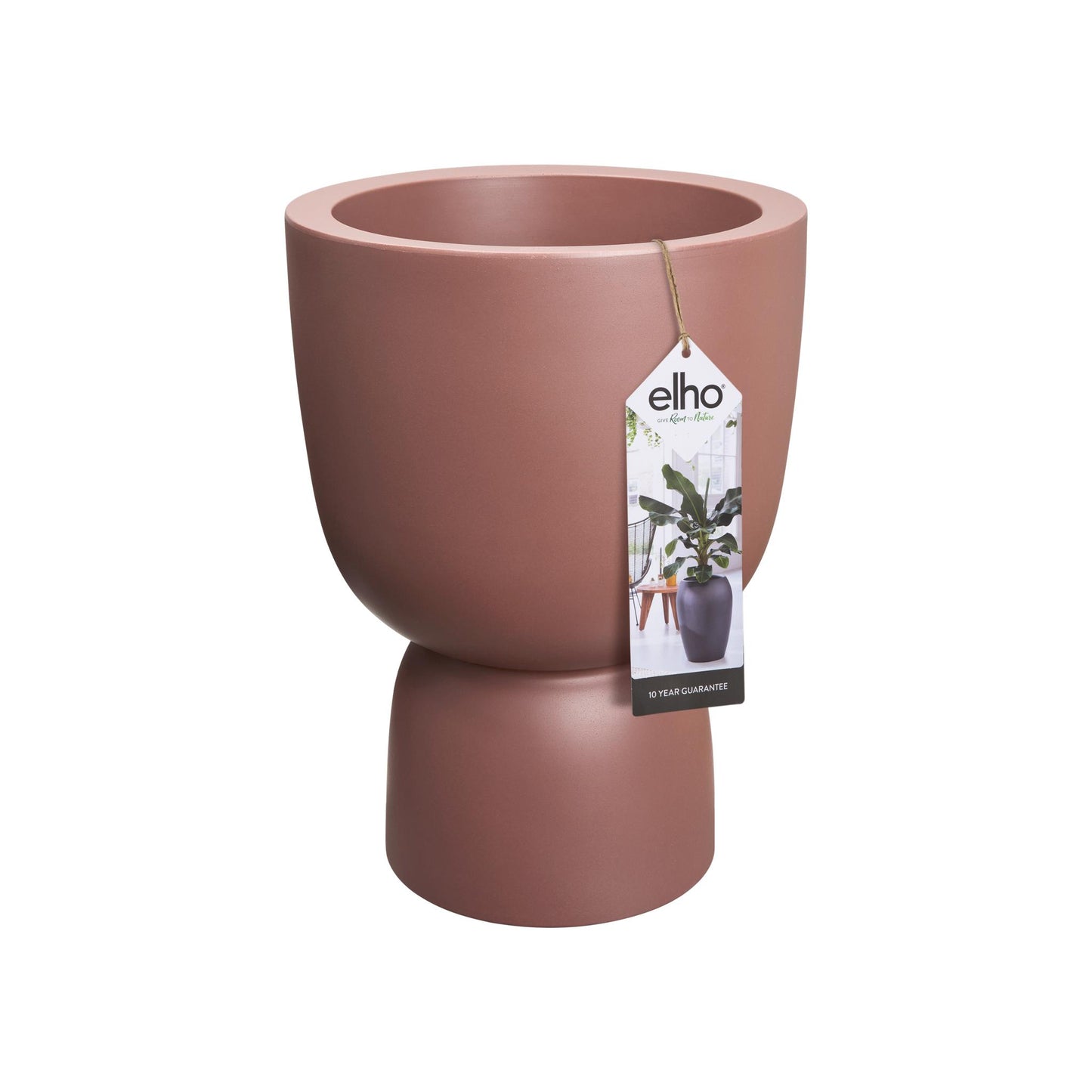 Pot elho Pure Coupe rosy brown - D35 x H49